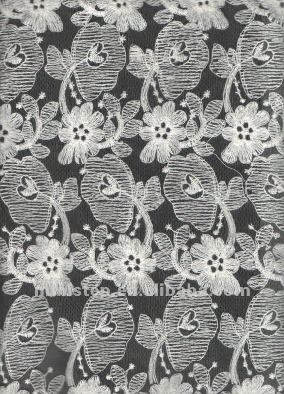 ブラジルのためのkeqiaoの陶磁器の綿の刺繍のレースか米国およびフランスデザイナーは服を着る-シャツ用生地問屋・仕入れ・卸・卸売り