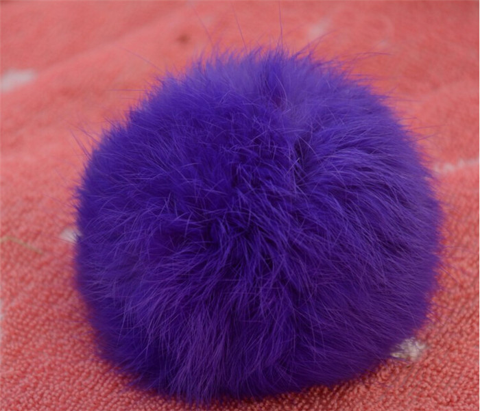 かわいいリアルウサギの毛皮のポンポンpomsボール用ファッションアクセサリー-毛皮問屋・仕入れ・卸・卸売り