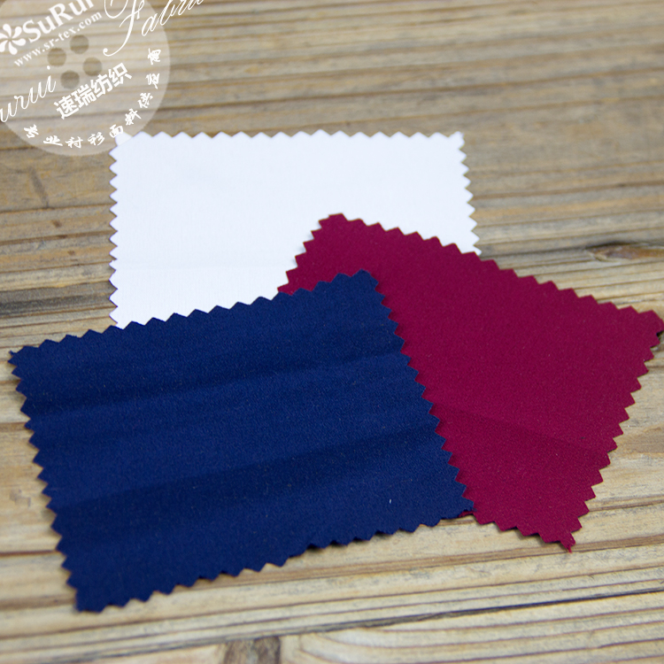 純粋なカラーのポリエステルスパンデックス平織り-織布問屋・仕入れ・卸・卸売り