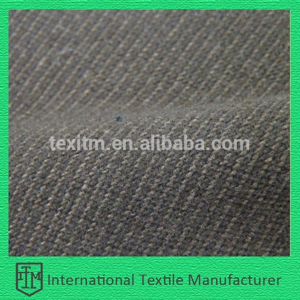 Htdc- 13009ジャケット綿とポリエステルの混紡/起毛パンツファブリック-織布問屋・仕入れ・卸・卸売り