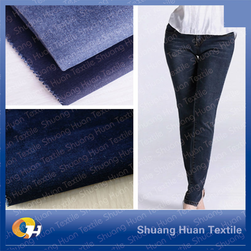 Sh-w59912.0oz熱い販売の綿100％プリント織デニム生地女性のための-織布問屋・仕入れ・卸・卸売り