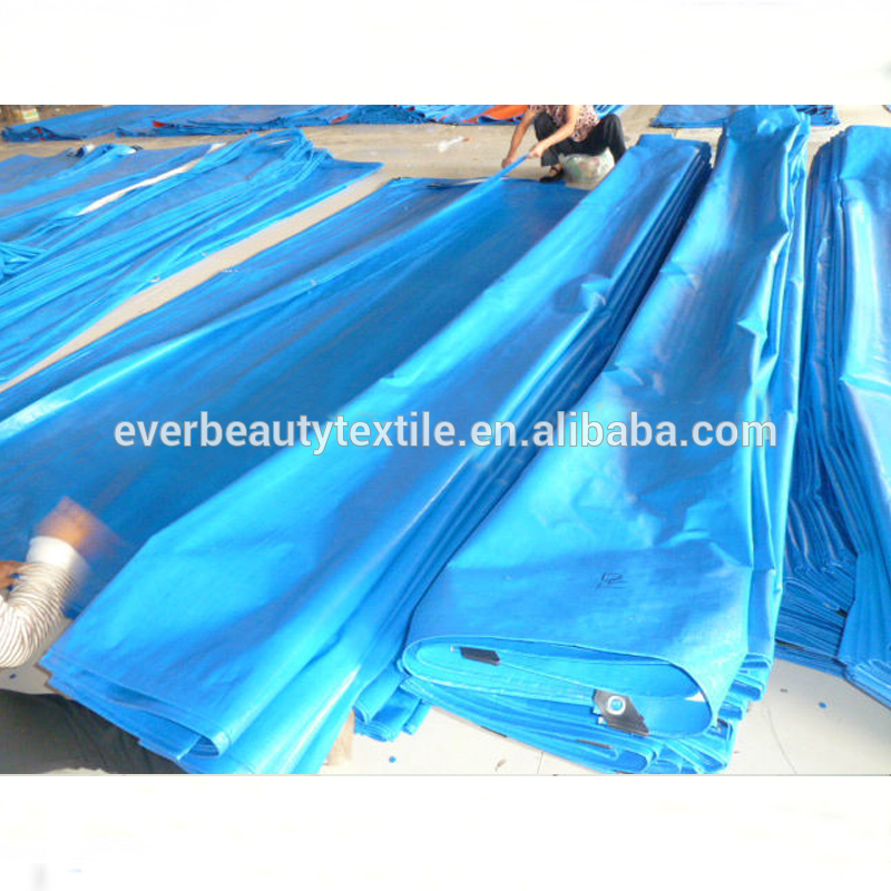ガーデンツールリーダー4 × 5メートルブルー多目的防水peテントシェルターターポリンから中国-織布問屋・仕入れ・卸・卸売り