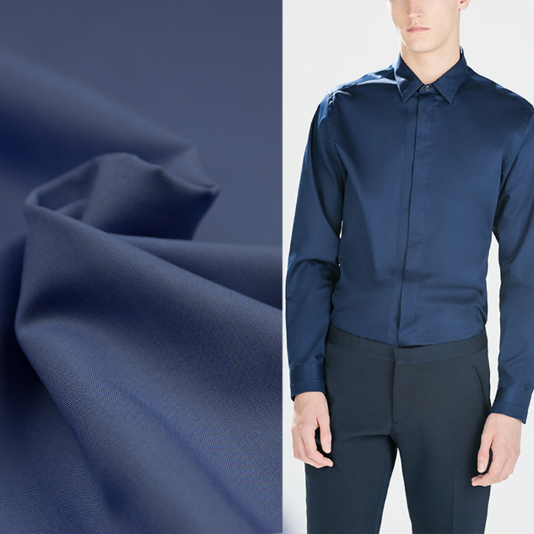 新しいファッションポリエステルモーダル2016mircofiberソフトハンドル滑らかなシャツ地織物-織布問屋・仕入れ・卸・卸売り