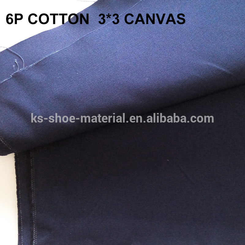 コットンキャンバス3*3 6 p生地素材ヨーロッパ標準環境織り染料ブルーカラーKSYG-06133-バッグ用生地問屋・仕入れ・卸・卸売り