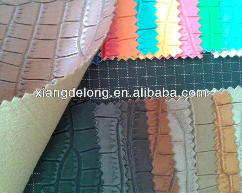 新しい pvc装飾革クロコダイル pvc装飾atificial レザー合成皮革-合成皮革問屋・仕入れ・卸・卸売り