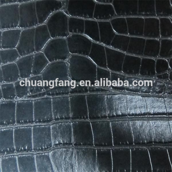 偽のワニ2015ファッショナブルな人工皮革pvcハンドバッグ-合成皮革問屋・仕入れ・卸・卸売り