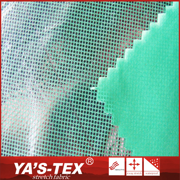 シルバー印刷された滑らかな光複合ポリエステルアパレル用tpuの熱反射布-織布問屋・仕入れ・卸・卸売り