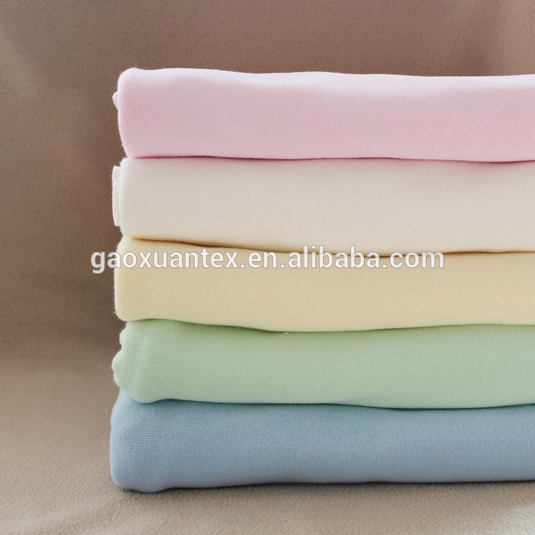 ニット織物製造中国工場価格固体染め綿の布-バッグ用生地問屋・仕入れ・卸・卸売り