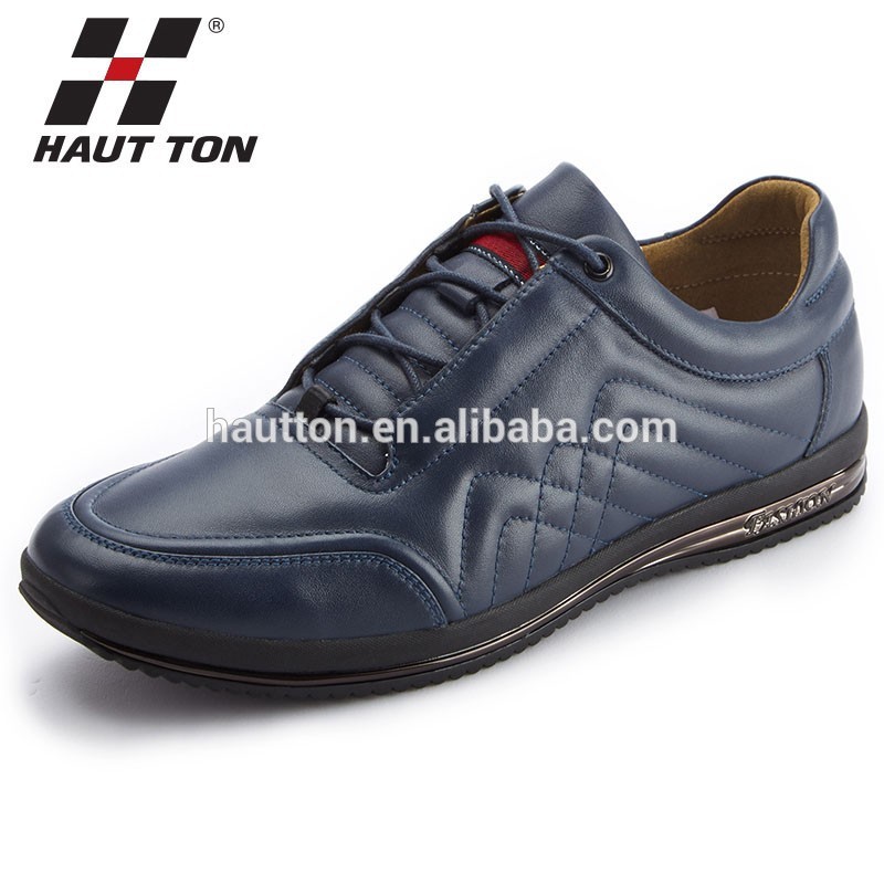 メンズレザーyd011hautton2015靴の工場渡し価格の男性カジュアル革靴-皮革製品問屋・仕入れ・卸・卸売り
