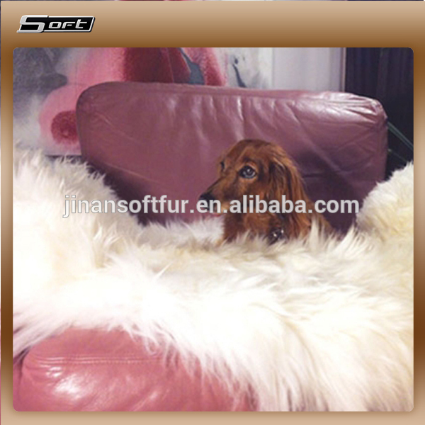 厚いタフトメリノウール関節犬のベッド天然グレートシープスキンペット敷物-本革問屋・仕入れ・卸・卸売り