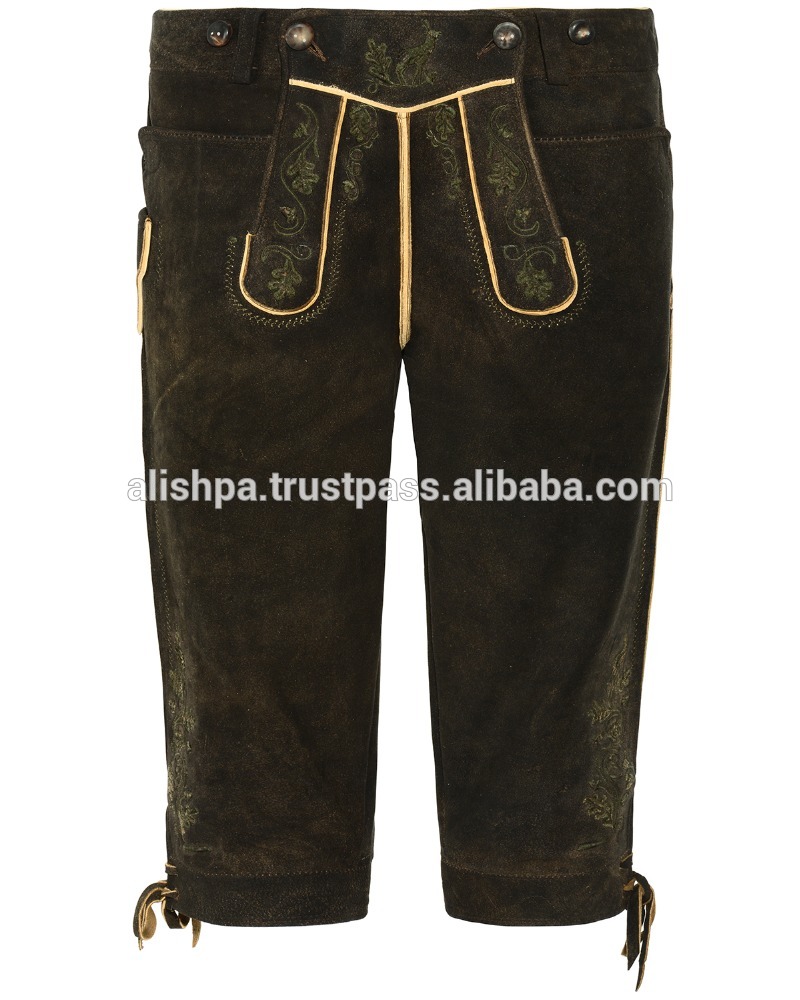 Trachten lederhoseでラクダfarbe inklusive-皮革製品問屋・仕入れ・卸・卸売り