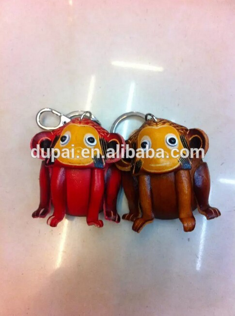 新しい到着カスタム ライブ手作り動物革キーホルダー-皮革製品問屋・仕入れ・卸・卸売り
