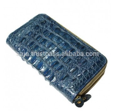 のワニ革の女性のための財布swcrw- 029-皮革製品問屋・仕入れ・卸・卸売り