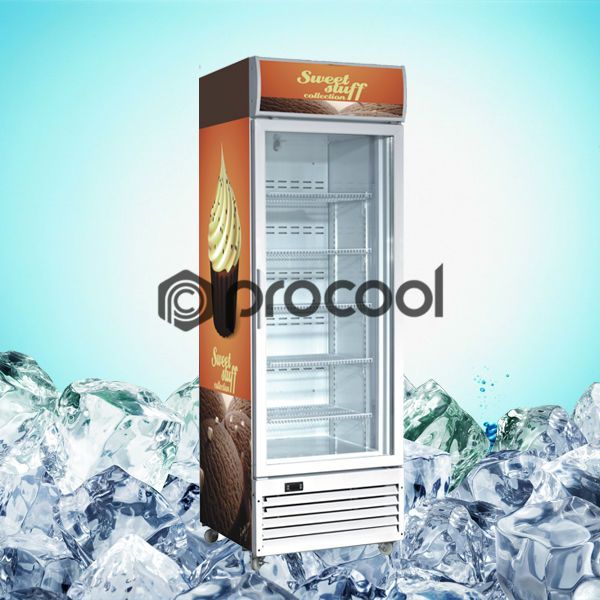 商業アイスクリームの表示直立冷凍庫-冷蔵ショーケース問屋・仕入れ・卸・卸売り