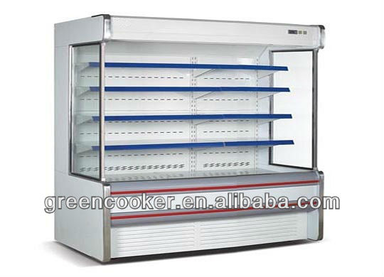 greenhealthディスプレイ冷蔵庫、 使用されるスーパーマーケットの冷凍設備-店舗用陳列棚問屋・仕入れ・卸・卸売り