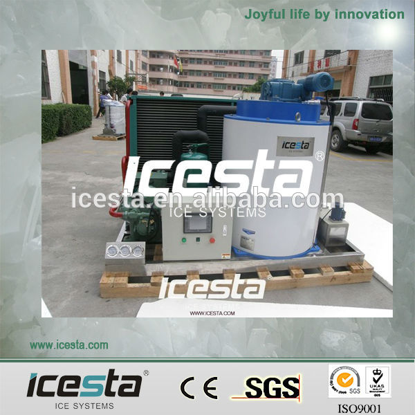 Icesta no 1熱い販売氷フレーク機漁業用、商業スーパーマーケット-冷蔵ショーケース問屋・仕入れ・卸・卸売り