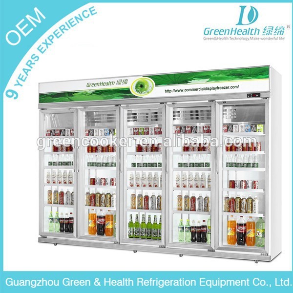 通販商のガラスドアの冷蔵庫の冷凍庫のガラスドアのチラーガラスのドアのフリーザー-冷蔵ショーケース問屋・仕入れ・卸・卸売り
