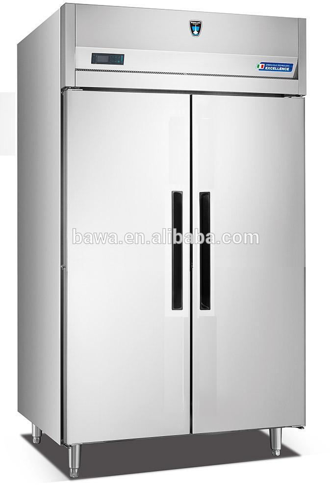 1100リットル2ドアステンレス製のための商業冷蔵庫直立2/1モデルu14c2gnパン-冷蔵ショーケース問屋・仕入れ・卸・卸売り