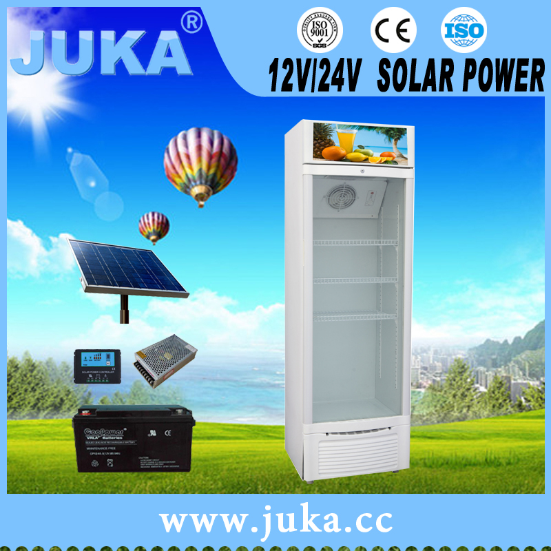 太陽dc杭州juka24v12vガラスのドアクーラー-ショーケース問屋・仕入れ・卸・卸売り