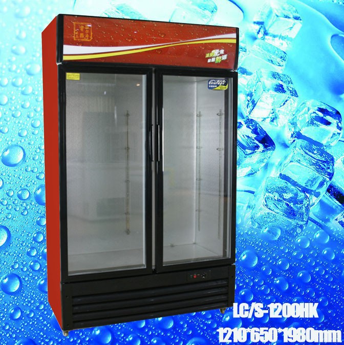 Lc/s1200hk使用されるガラスのドアの表示冷凍ドリンクミルク薬物の冷蔵庫直立ディスプレイ冷蔵庫のショーケース-冷蔵ショーケース問屋・仕入れ・卸・卸売り