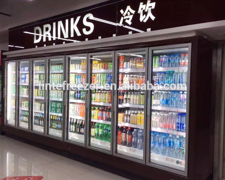 Lintee商業スーパーマーケット冷凍機器コンビニエンスストア冷蔵庫-冷蔵ショーケース問屋・仕入れ・卸・卸売り