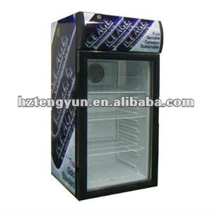 コンプレッサーディスプレイクーラーsc-80h/飲料チラー/ドリンクディスプレイクーラー-冷蔵ショーケース問屋・仕入れ・卸・卸売り