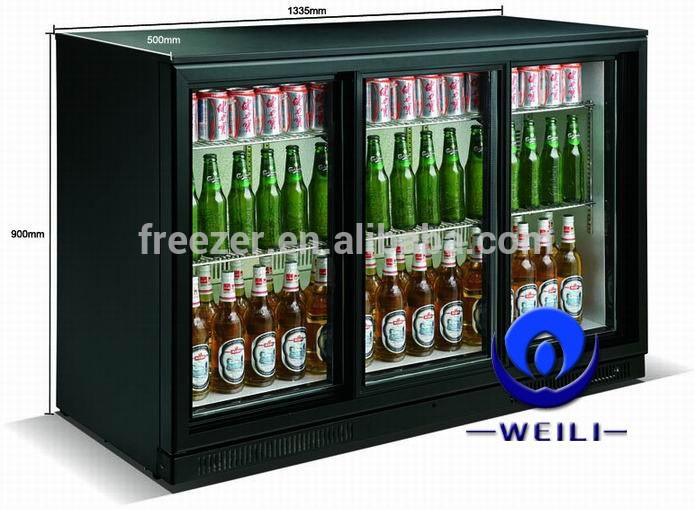 バックバー220v/60hzビールクーラービールの瓶の冷蔵庫ショーケース冷凍機-冷蔵ショーケース問屋・仕入れ・卸・卸売り