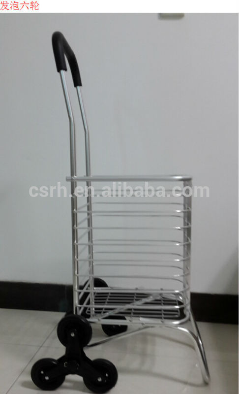 サイズrh-fc0428*31*93cm8つの車輪折りたたみスタイルショッピングトロリー金属材料の階段を登る-ショッピングカート問屋・仕入れ・卸・卸売り