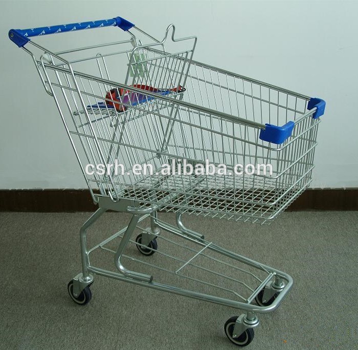 常熟ruhaorh-sm080アメリカンスタイル金属食料品のハンドカート-ショッピングカート問屋・仕入れ・卸・卸売り