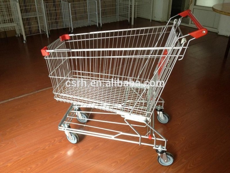 金属食料品の展開rh-sa210スタイルショッピングトロリー-ショッピングカート問屋・仕入れ・卸・卸売り