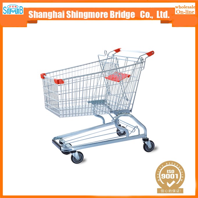 ホット販売良い品質120lアメリカスタイルトロリースーパーマーケット用-ショッピングカート問屋・仕入れ・卸・卸売り