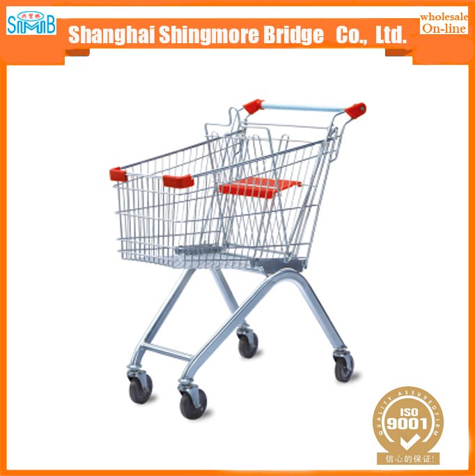 ホット売上高品質80lトロリースーパーマーケット用セールス-ショッピングカート問屋・仕入れ・卸・卸売り