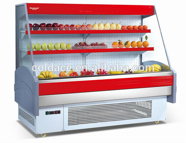 MG-SB12CFスーパーマーケットディスプレイ冷蔵庫ケース用果物/野菜-冷蔵ショーケース問屋・仕入れ・卸・卸売り