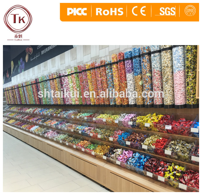 木材/アクリルスナック棚発売中-店舗用陳列棚問屋・仕入れ・卸・卸売り