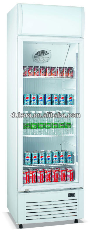 uprightfridge350リットル、 ドリンククーラーabs付きインナーキャビネット-ショーケース問屋・仕入れ・卸・卸売り
