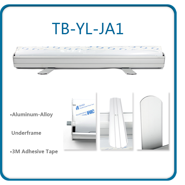 TB-YL-JA1工場価格アルミロールアップディスプレイ、ロールアップバナースタンド-バナースタンド問屋・仕入れ・卸・卸売り