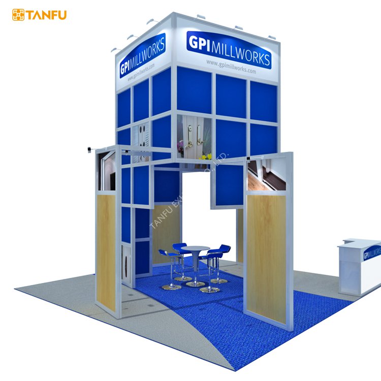 再利用可能な展示ブースtanfuカスタマイズされ、 トレードショーのための-その他展示会設備問屋・仕入れ・卸・卸売り