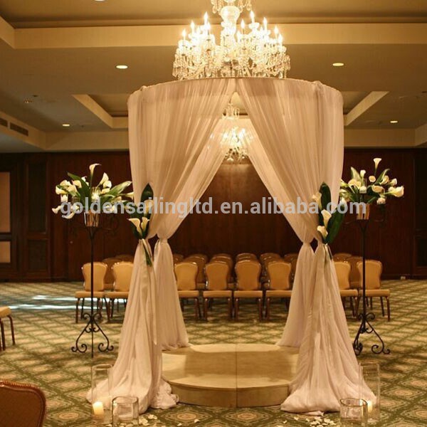 の屋根のテント湾曲したラウンドパイプとドレープ結婚式のためのキット-その他展示会設備問屋・仕入れ・卸・卸売り