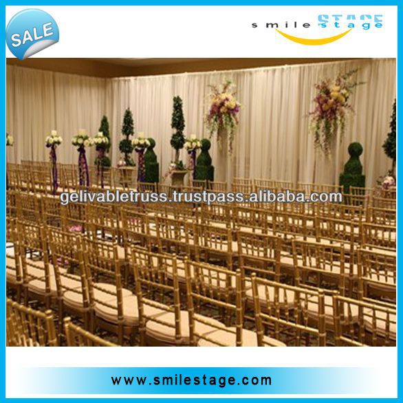 調節可能で、 detachaleパイプドレープ、 結婚式の装飾doli-その他展示会設備問屋・仕入れ・卸・卸売り