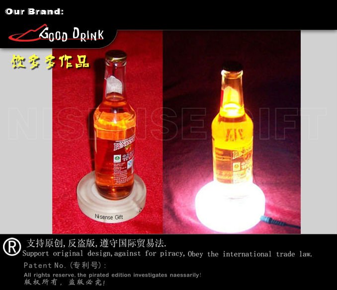 LEDのびんの表示-テーブルトップディスプレイ問屋・仕入れ・卸・卸売り