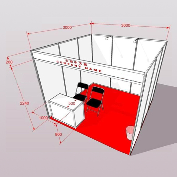 ポータブル標準モジュラーディスプレイ展示ブース中国-その他展示会設備問屋・仕入れ・卸・卸売り