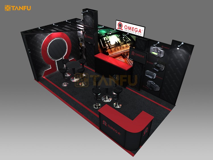 Tanfu 10 × 20 または 3 × 6 モジュラー展示スタンド トレード ショー-問屋・仕入れ・卸・卸売り