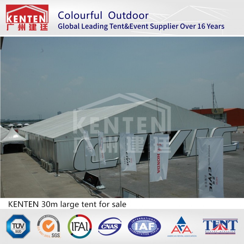 大30m構造のテント-展示会用テント問屋・仕入れ・卸・卸売り