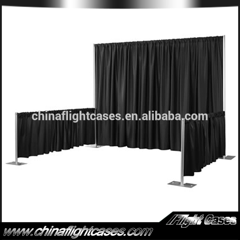 標準adjstable10ftx8ftパイプとドレープとドレープveletトレードショーのブース-その他展示会設備問屋・仕入れ・卸・卸売り