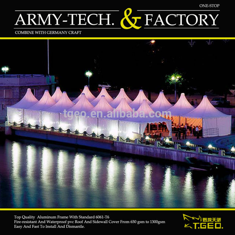 5 × 5メートルのテント、5 × 5メートルパゴダ、5 × 5メートルマーキー-展示会用テント問屋・仕入れ・卸・卸売り