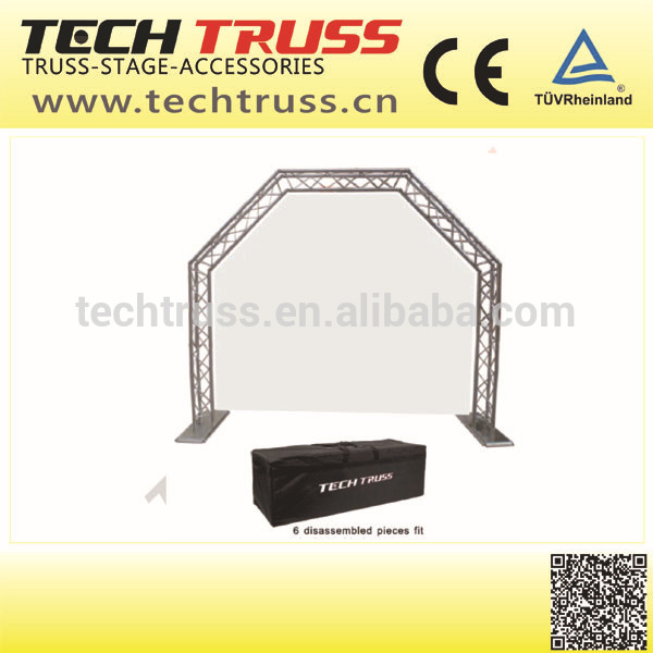 Djのトラスシステムポータブル3x2.5m/アーチのトラス-ディスプレイ用トラス問屋・仕入れ・卸・卸売り