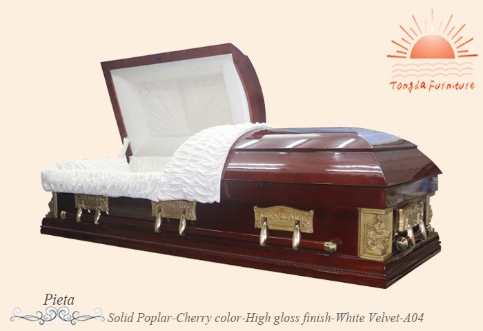 中国のメーカー安いtd-a04埋葬アメリカンスタイルの木製の棺-葬祭用品問屋・仕入れ・卸・卸売り