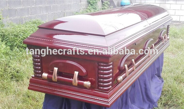 最高の価格mahoghy材質アメリカスタイルの葬儀棺や棺の-葬祭用品問屋・仕入れ・卸・卸売り
