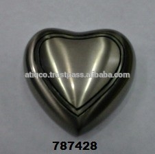 固体真鍮の金属製の心臓の形見火葬の骨つぼ-葬祭用品問屋・仕入れ・卸・卸売り