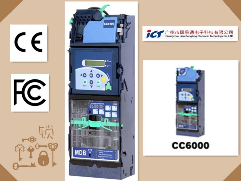 抗- 偽造ictcc6100自動販売機用コインチェンジャー-自動販売機問屋・仕入れ・卸・卸売り